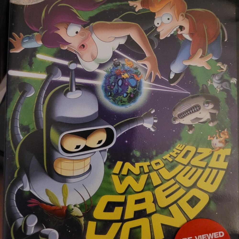 Futurama into the wild green yonder dvd